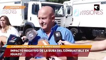 Impacto negativo de la suba del combustible en iguazú