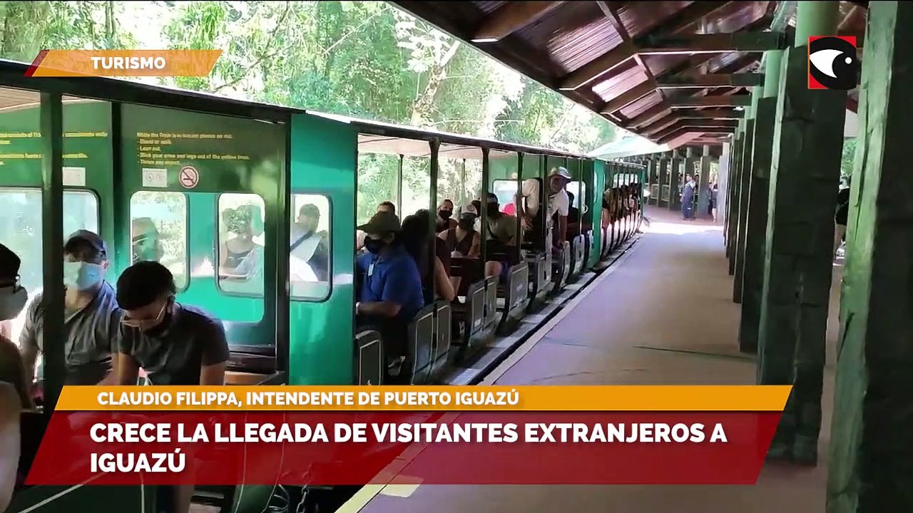 Crece la llegada de visitantes extranjeros a iguazú
