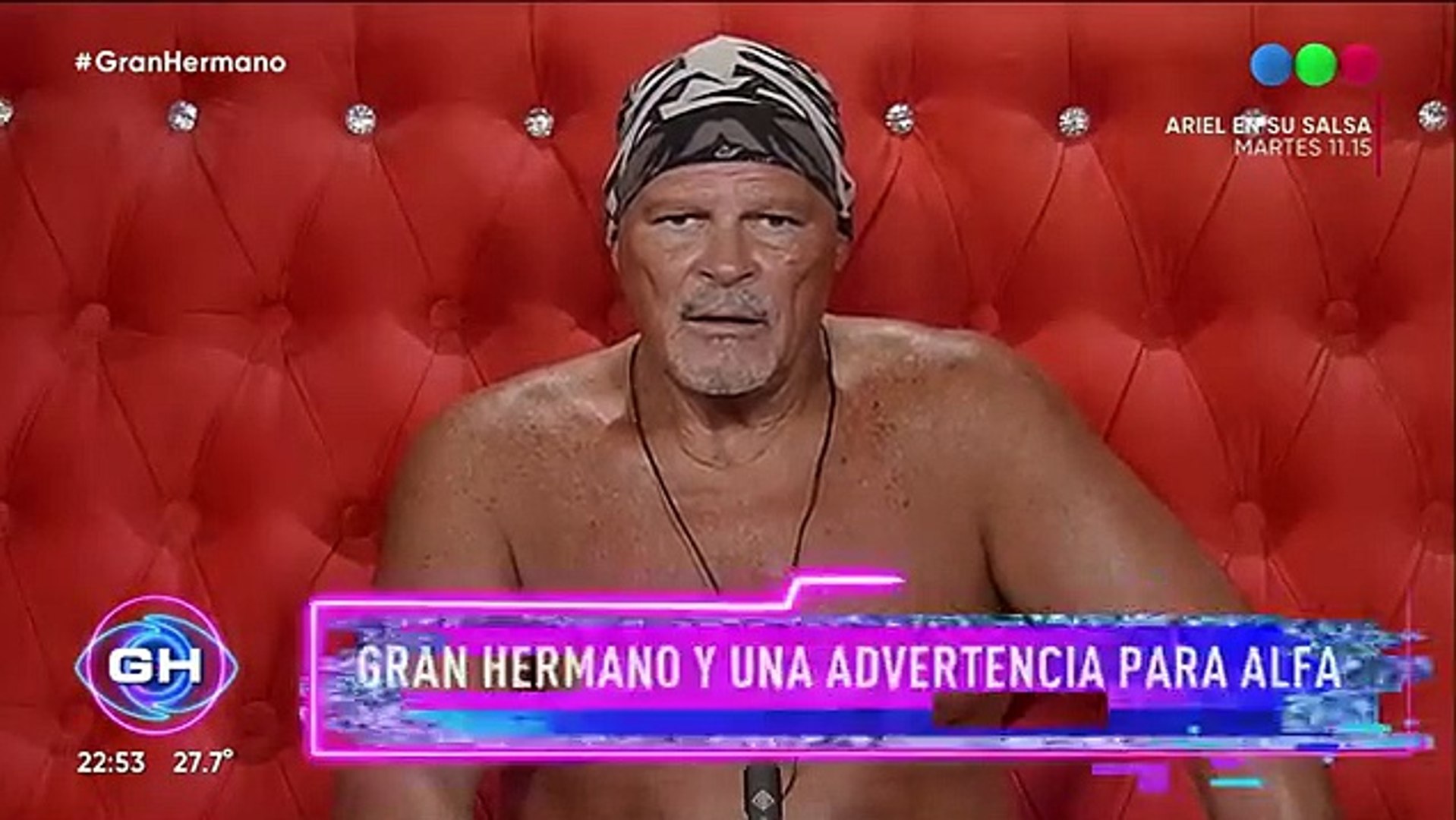 La dura advertencia de Gran Hermano a Alfa por sus insultos gordofóbicos a  Ariel