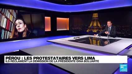 Pérou: les protestataires vers Lima réclament la démission de la présidente