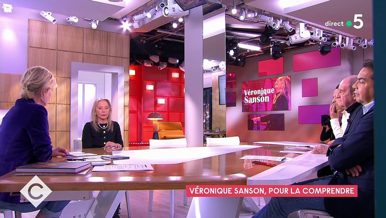 Véronique Sanson dans l'émission "C à Vous".