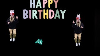 Ali birthday song