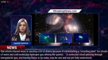 106692-mainWebb Telescope Finds Massive Shock Wave Wreaking Havoc Among 5 Galaxies - 1BREAKINGNEWS.COM