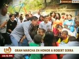 Marcha en conmemoración de Robert Serra joven de fuerza revolucionaria