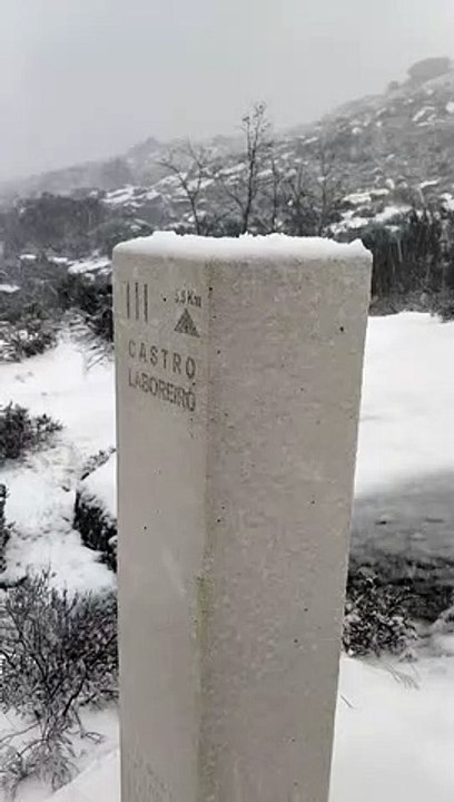 Vídeo. Parque Nacional da Peneda-Gerês já está pintado de branco