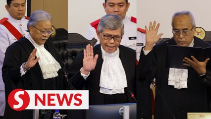 Top three posts in judiciary filled as new judges take oath at elevation ceremony