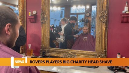 Bristol January 17 Headlines: BRFC shave their heads for charity
