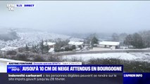 Météo: jusqu'à 10 cm de neige attendus à proximité de Dijon