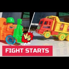 Train vs Heavy Truck | Kids Toys Playground #kids #shorts