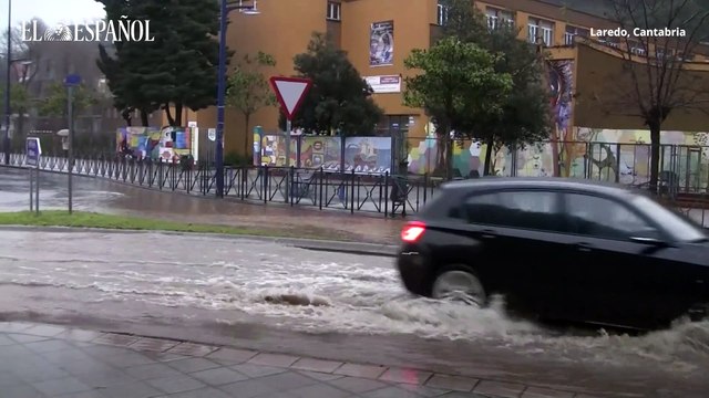 Las borrascas Gerard y Fien traen fuertes vientos, nieve, lluvia y una brusca bajada de temperaturas