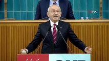 CHP Genel Başkanı Kılıçdaroğlu, partisinin grup toplantısında konuştu