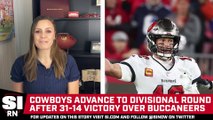 Cowboys bounce Buccaneers from playoffs with blowout win