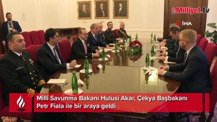 14 yıl sonra ilk! Bakan Akar'dan kritik Çekya ziyareti