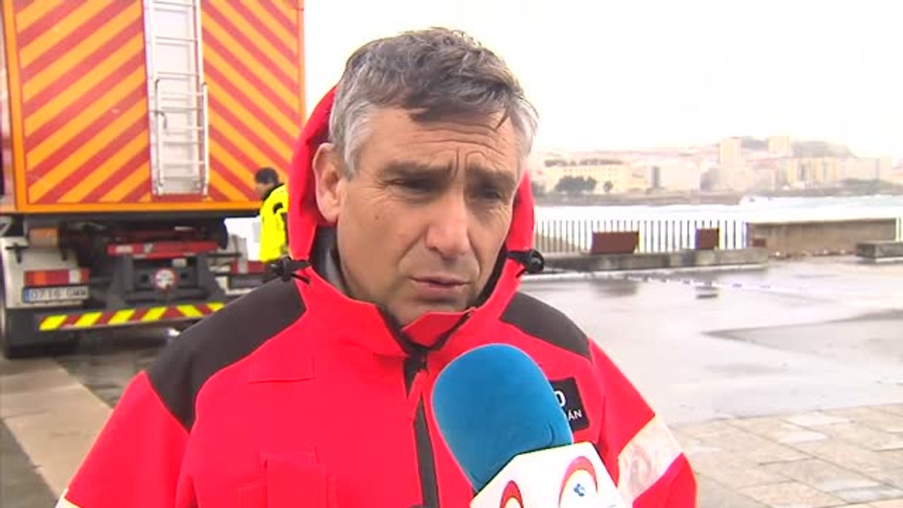El temporal castiga Galicia con importantes rachas de viento y fuerte oleaje
