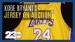 Iconic Kobe Bryant jersey going to auction, expected to get $7 million