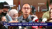 Ferdy Sambo Dituntut Seumur Hidup, Pengacara Sambo: Tuntutan Jaksa Tak Sesuai Fakta Sidang