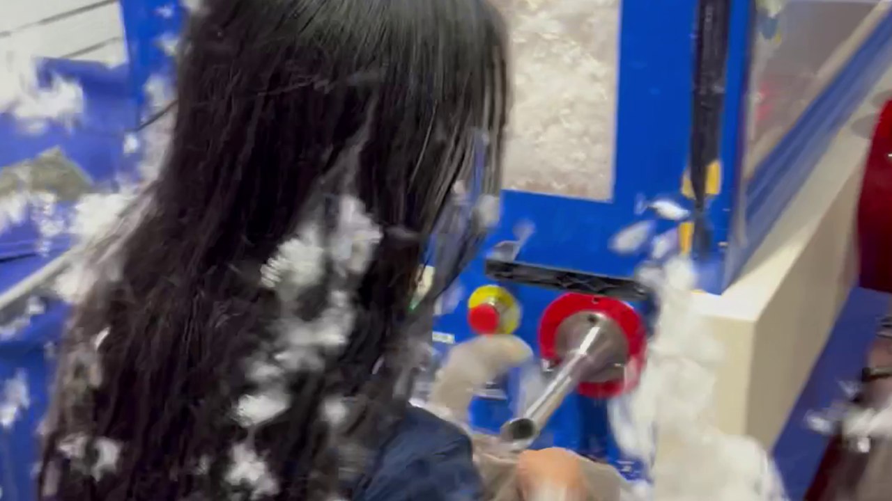 Build-a-Bear goes wrong after bear slips off stuffing machine