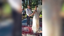 Newly-engaged couple invited friends to “engagement party” - which was actually their real WEDDING