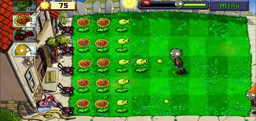 Plants vs Zombies day 4 game play by MadPro
