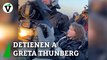 Detienen a Greta Thunberg en una manifestación en Alemania