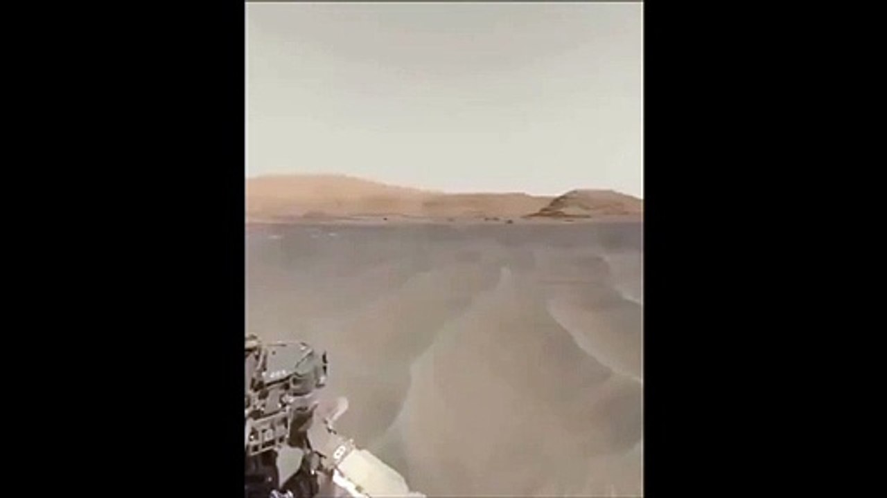 Il fait soleil sur Mars... images magnifiques depuis la planète Mars