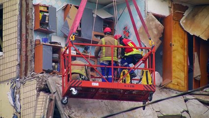 Número de mortos aumenta em ataque russo à cidade ucraniana de Dnipro