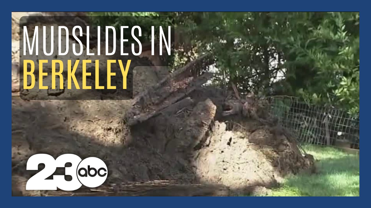 Berkeley Hill homes evacuated due to mudslides