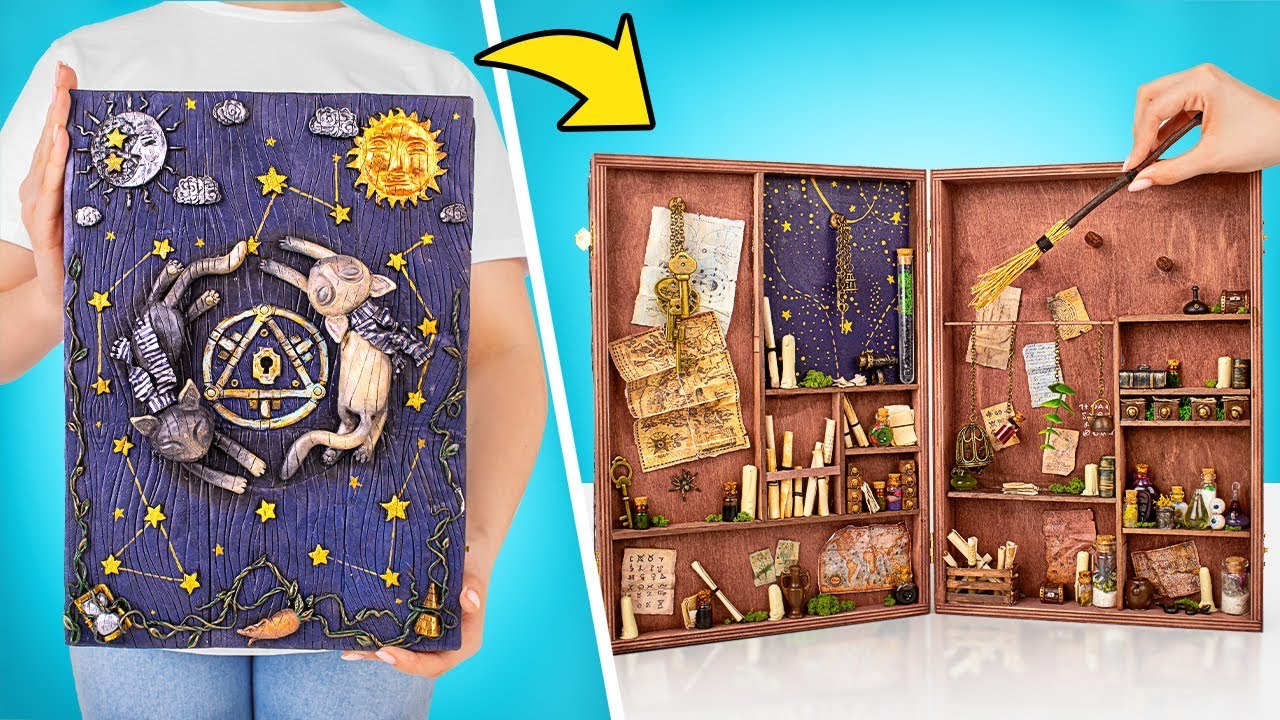 Fabrication D’un Meuble de Rangement Pour la Magie et la Sorcellerie !