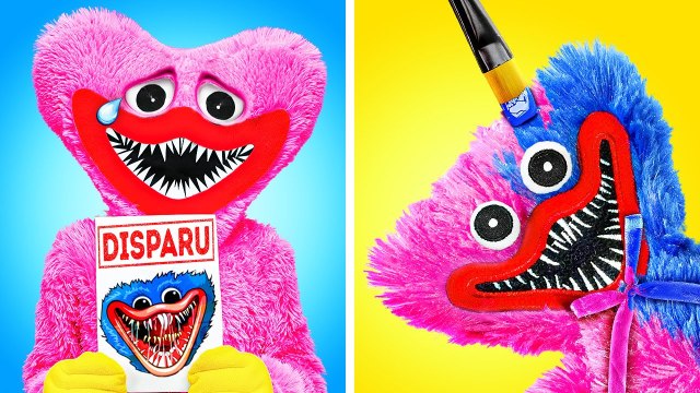 HUGGY WUGGY A DISPARU ! || Idées Géniales et Inconnues | Trucs & Astuces Incroyables par 123 GO!