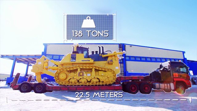 Most Dangerous Transports - Siberian Ice Road