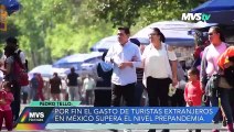 Por fin!!! El gasto de turistas extranjeros en México supera el nivel prepandemia