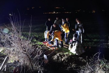 Otomobilin motosiklete çarpması sonucu 2 kişi yaralandı