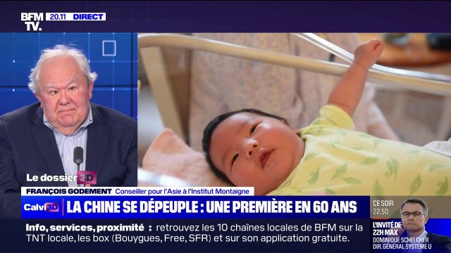 François Godement (Institut Montaigne): La chute de la fécondité chez les femmes chinoises est très brutale