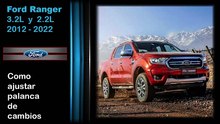 Ford Ranger 3.2 y 2.2, ajustar palanca de cambios
