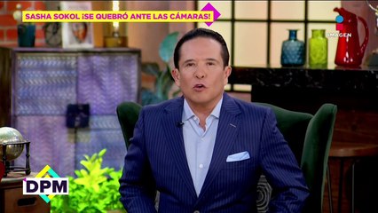 Sasha Sokol rompe en llanto por declaraciones de Luis 'N'