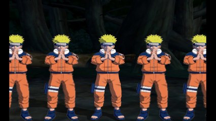 Naruto: Clash of Ninja (GameCube) - All Special Jutsu (English Dub)