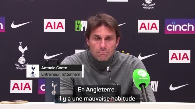 Tottenham - Conte veut révolutionner les conférences de presse en Angeleterre : Il ne devrait pas y avoir qu'un seul visage face aux médias