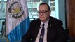 Entrevista al presidente de Guatemala Alejandro Giammattei