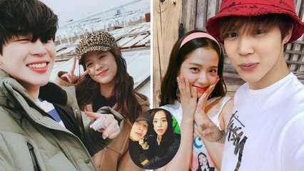 Jimin of BTS reportedly collaborating with Jisoo of BLACKPINK.