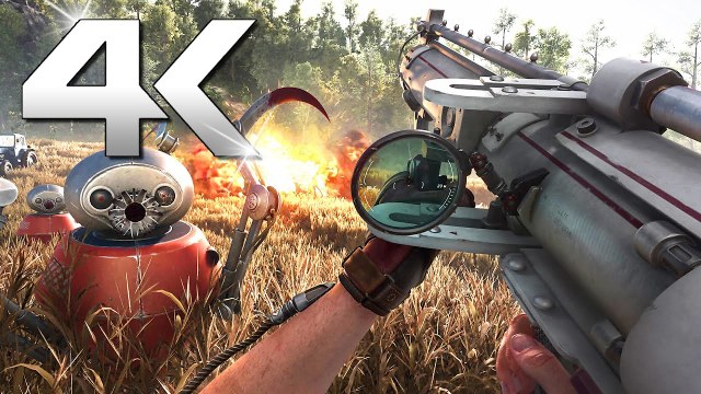 ATOMIC HEART : Combat Gameplay 4K