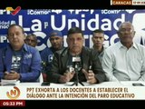 PPT invita a los docentes al diálogo ante la intención del paro educativo