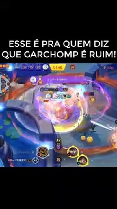 GARCHOMP BECOMES GOD ON TIERLIST?! |GARCHOMP VIROU DEUS NA TIERLIST?! POKÉMON UNITE