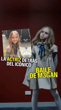 La actriz detrás del icónico baile de M3gan