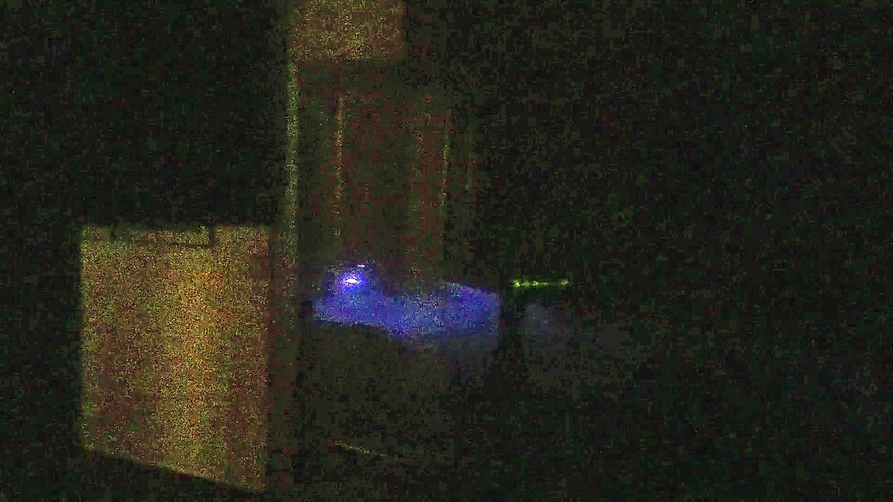 New Years Day Fireworks from the window Orlando Florida