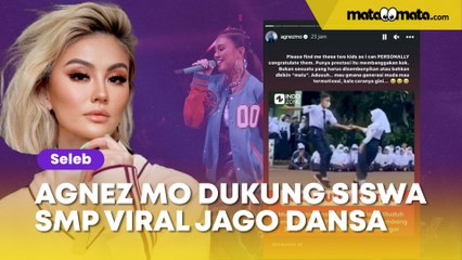 Agnez Mo Dukung Siswa SMP yang Viral Jago Dansa: Harus Dibanggakan