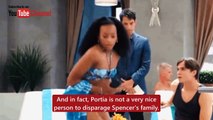 Portia's secret is revealed, Curtis and Trina won't forgive her ABC General Hosp