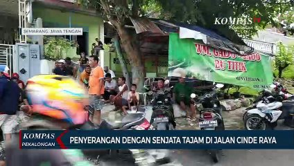 Penyerangan dengan Senjata Tajam di Jalan Cinde Raya