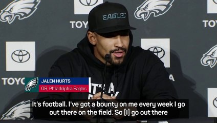 Hurts not worried about shoulder becoming weak point