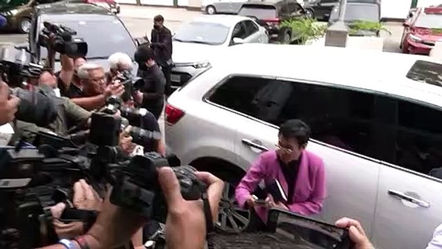 Rappler CEO Maria Ressa arrives at Court of Tax Appeals