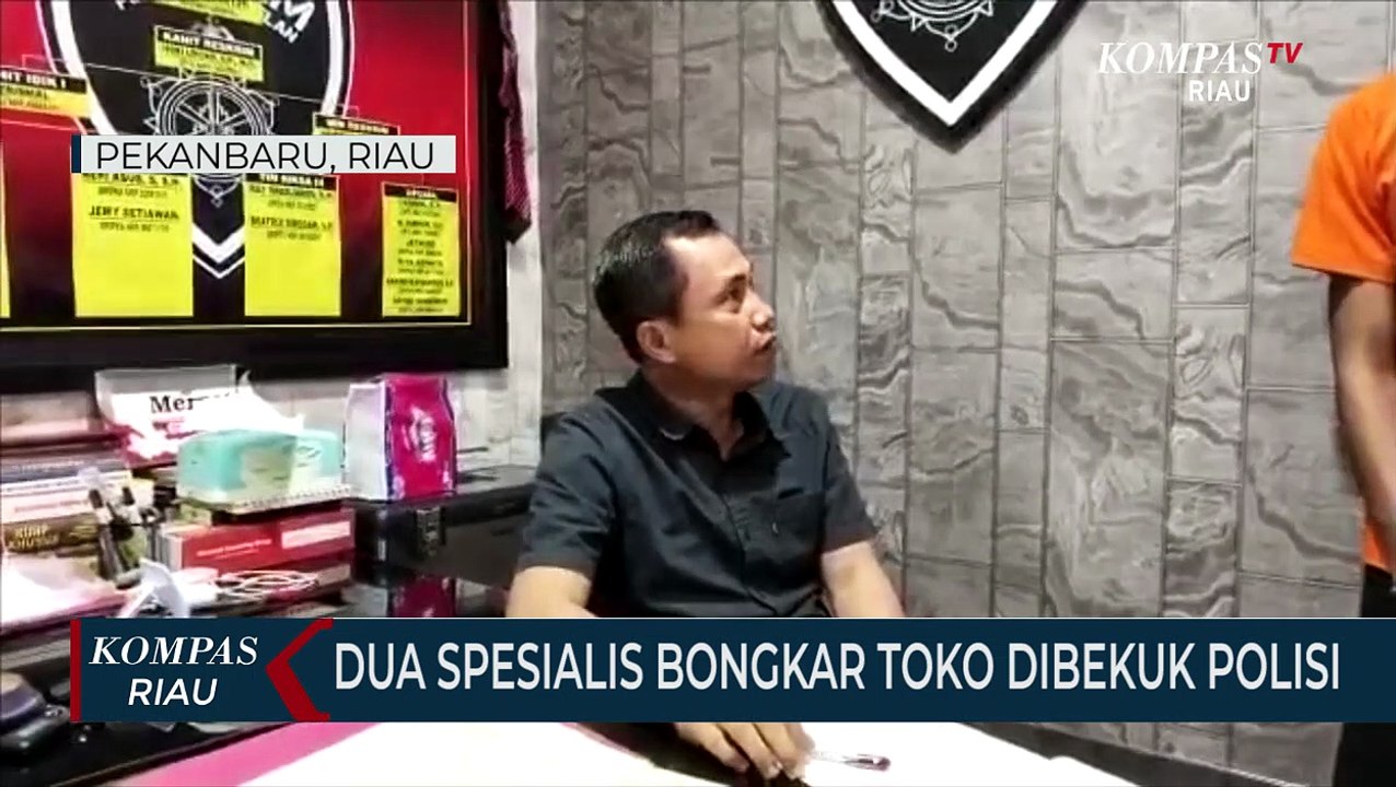 Dua Spesialis Bongkar Toko Dibekuk Polisi